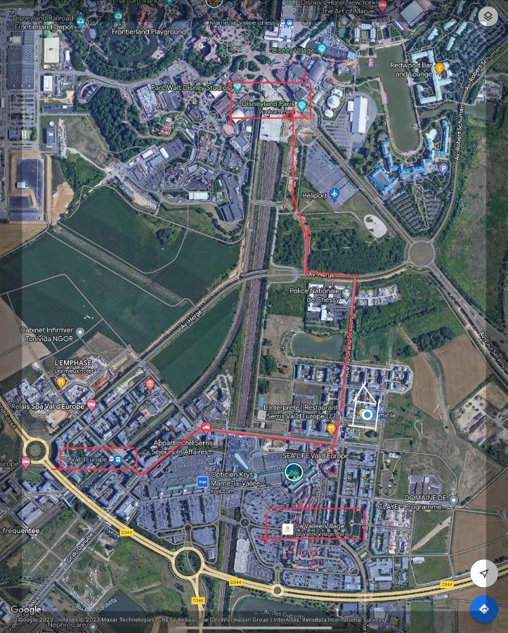 Lifestyle Disneyland Paris 8 Pax Serris Bagian luar foto